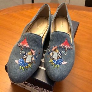 J. McLaughlin Embellished Flats